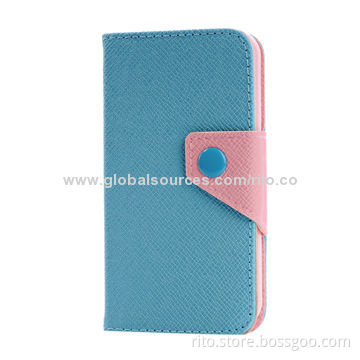 Contrast Colors PU Cell Phone Case for iPhone 5/5s